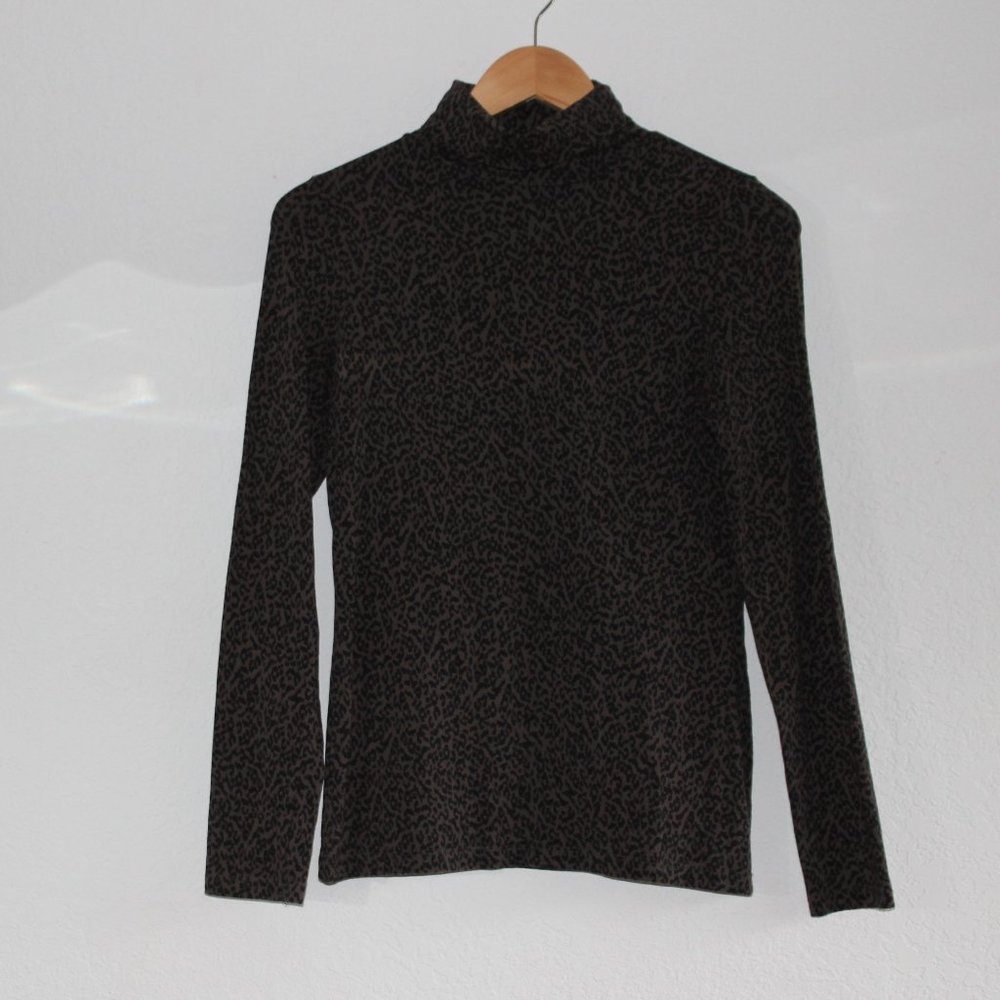 Merona leopard print turtleneck - Size Small